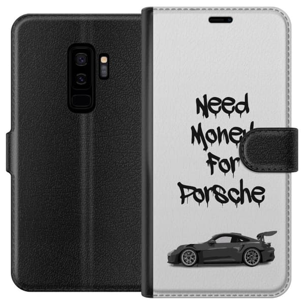 Kompatibel Tegnebogsetui til Samsung Galaxy S9+ Porsche