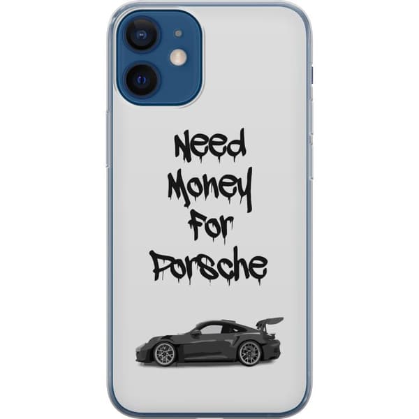 Kompatibelt Mobilskal till Apple iPhone 12 mini Porsche Tack