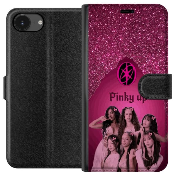 Kompatibelt Lommeboketui til Apple iPhone 16e KATSEYE Pinky Up