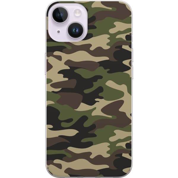 Kompatibel Mobilcover til Apple iPhone 14 Militær