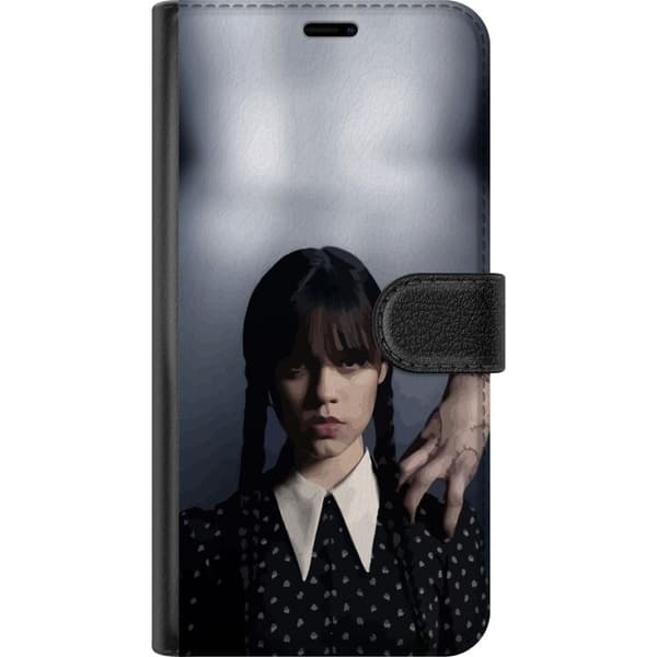 Kompatibelt Plånboksfodral till Apple iPhone SE (2016) Wednesday Addams