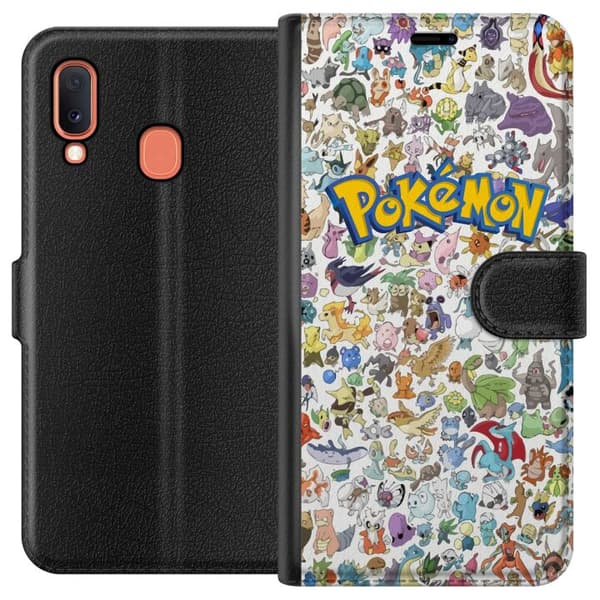 Kompatibelt Lommeboketui til Samsung Galaxy A20e Pokemon