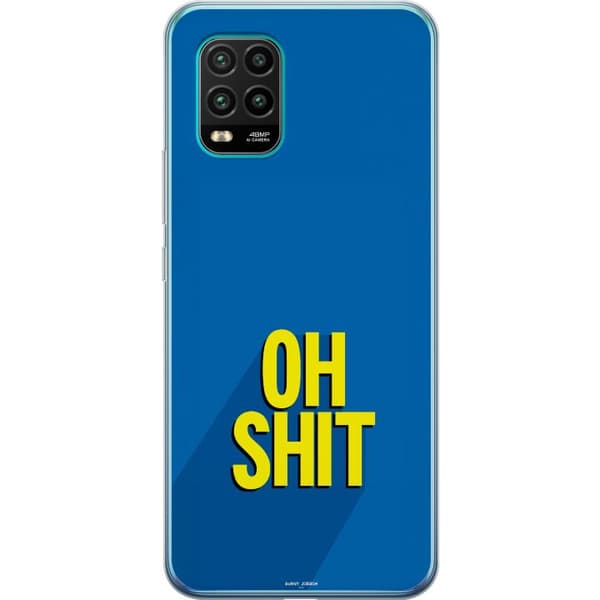 Kompatibelt Mobilskal till Xiaomi Mi 10 Lite 5G Oh Shit text