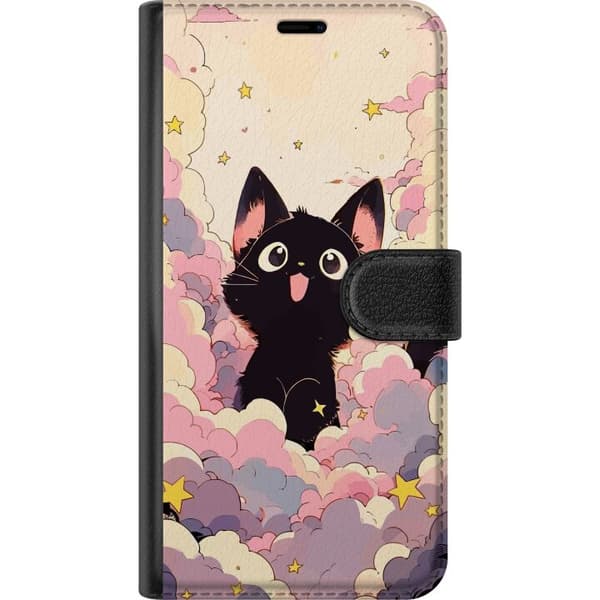 Kompatibel Tegnebogsetui til Samsung Galaxy S21 Kawaii Kat