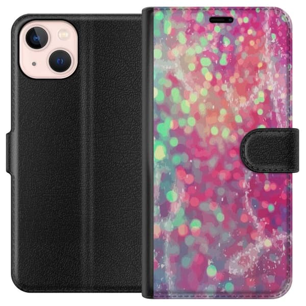 Kompatibelt Plånboksfodral till Apple iPhone 13 mini Glitter