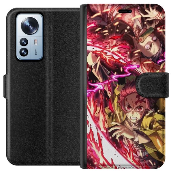 Kompatibel Tegnebogsetui til Xiaomi 12 Pro Demon Slayer