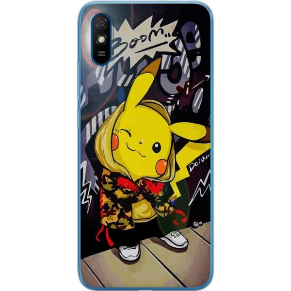 Kompatibelt Mobilskal till Xiaomi Redmi 9A Pikachu