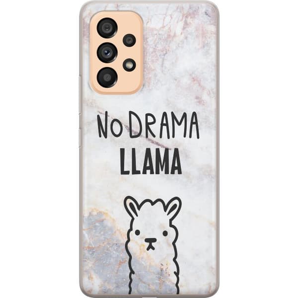Kompatibelt Mobildeksel til Samsung Galaxy A53 5G Llama Marble