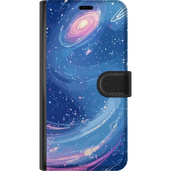 Kompatibel Tegnebogsetui til Apple iPhone 16 Galaksen