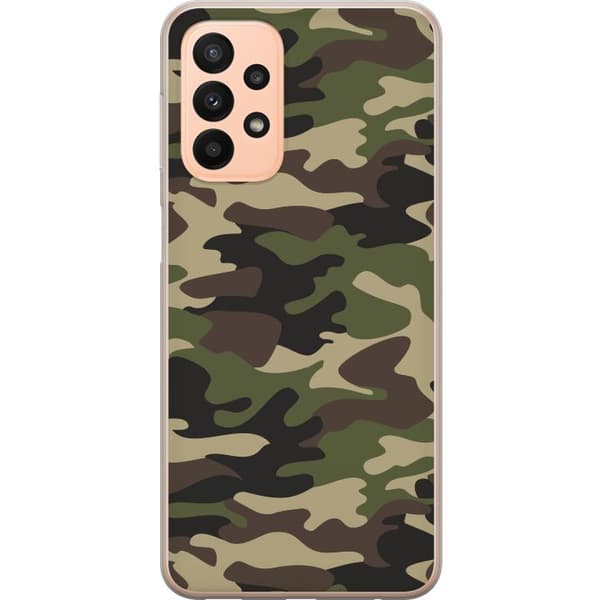 Kompatibelt Mobilskal till Samsung Galaxy A23 Military
