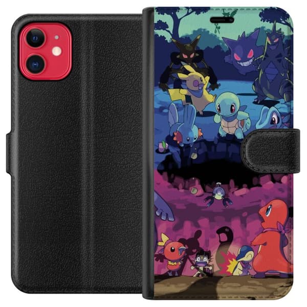 Kompatibelt Plånboksfodral till Apple iPhone 11 Pokemon