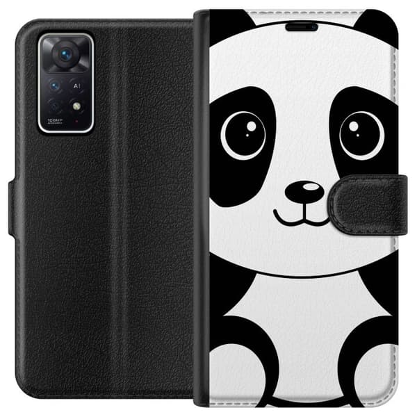 Kompatibelt Plånboksfodral till Xiaomi Redmi Note 11 Pro 5G Panda