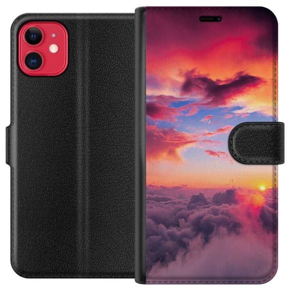 Kompatibelt Plånboksfodral till Apple iPhone 11 Moln