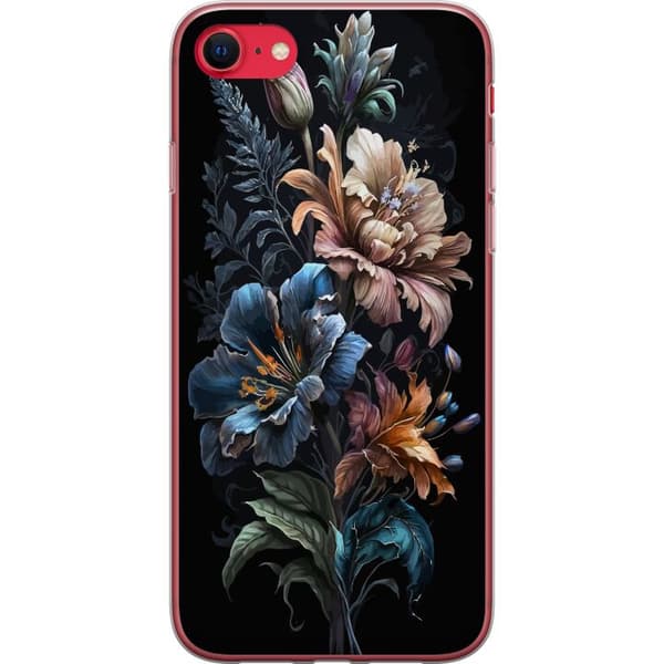 Kompatibelt Mobilskal till Apple iPhone SE (2022) Blommor