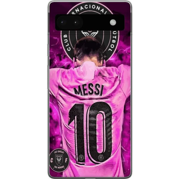 Kompatibel Mobilcover til Google Pixel 6a Lionel Messi (Inter Miami CF)