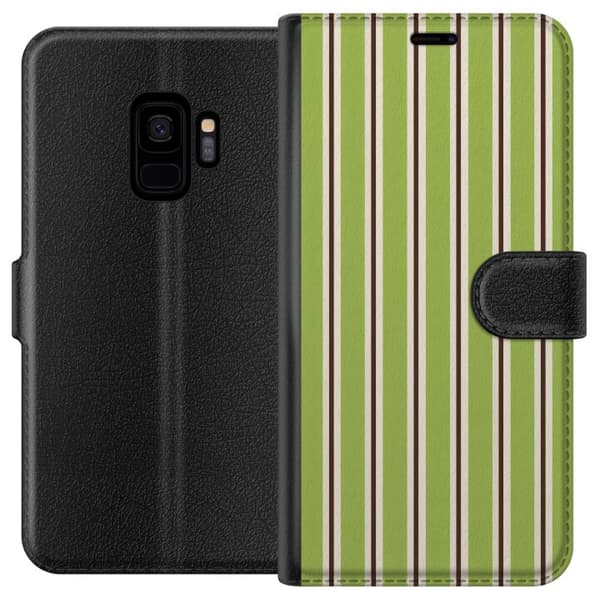 Kompatibel Tegnebogsetui til Samsung Galaxy S9 Match linjer