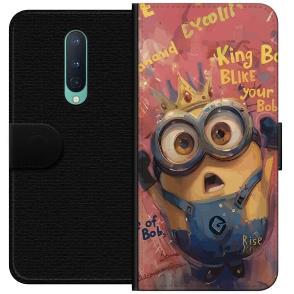 Kompatibel Tegnebogsetui til OnePlus 8 Minion Med Krona