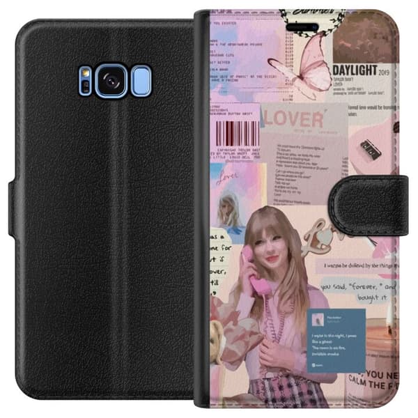 Kompatibelt Plånboksfodral till Samsung Galaxy S8 taylor swift