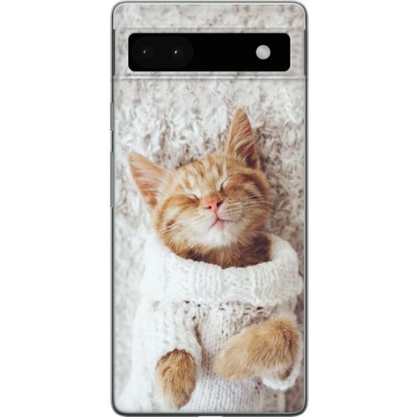 Kompatibelt Mobilskal till Google Pixel 6a Katt