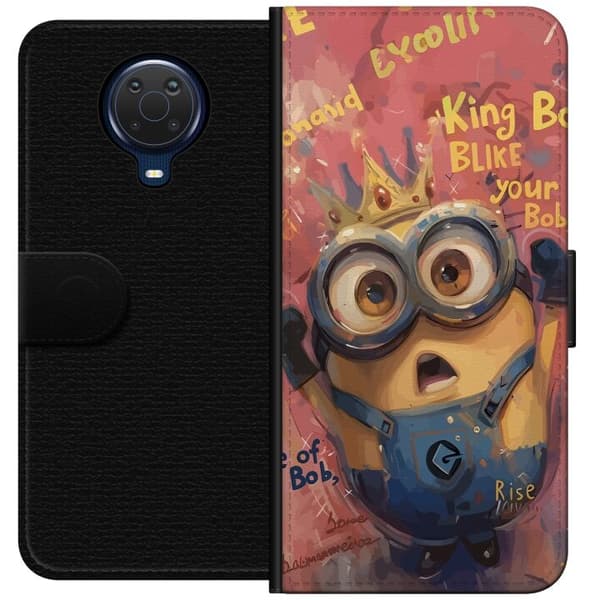 Kompatibelt Lommeboketui til Nokia G20 Minion Med Krona