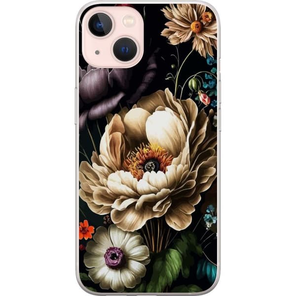 Kompatibelt Mobildeksel til Apple iPhone 13 Blomster