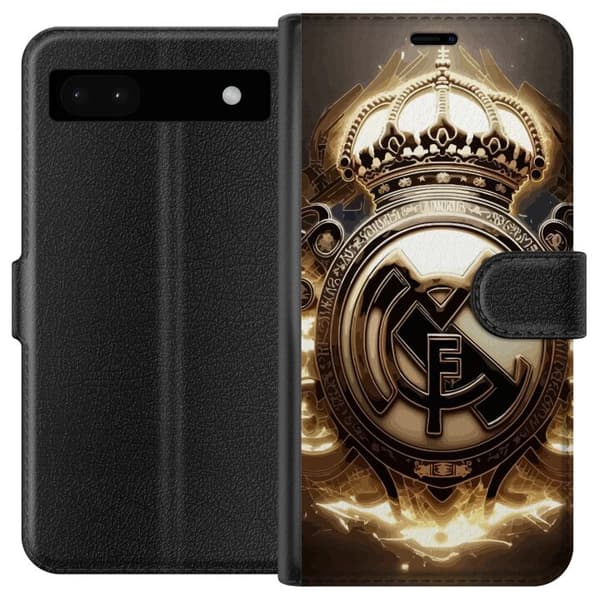 Kompatibel Tegnebogsetui til Google Pixel 6a Real Madrid
