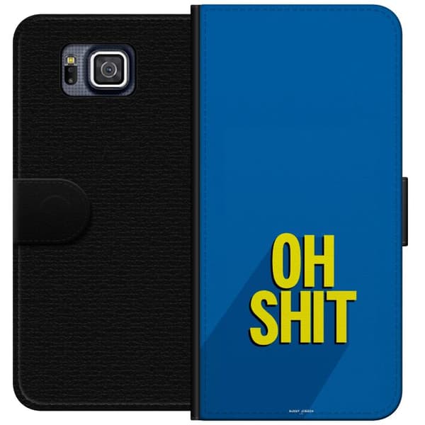 Yhteensopiva Lompakkokotelo Samsung Galaxy Alpha Oh Shit text
