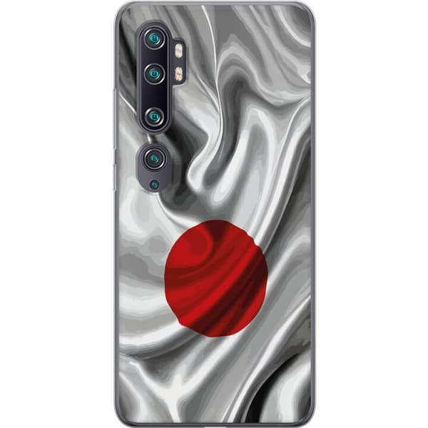 Kompatibelt Mobildeksel til Xiaomi Mi Note 10 Moderne romdesign med abstrakt planet