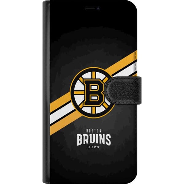 Kompatibel Tegnebogsetui til Samsung Galaxy S21+ 5G Boston Bruins (NHL)
