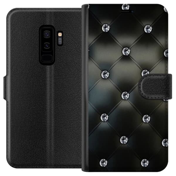 Kompatibelt Plånboksfodral till Samsung Galaxy S9+ Big as diamond