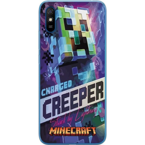 Kompatibelt Mobilskal till Xiaomi Redmi 9A Minecraft