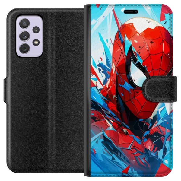 Kompatibelt Lommeboketui til Samsung Galaxy A52s 5G Spiderman