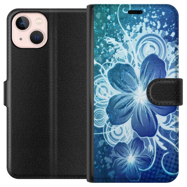 Kompatibelt Plånboksfodral till Apple iPhone 13 mini Blommor