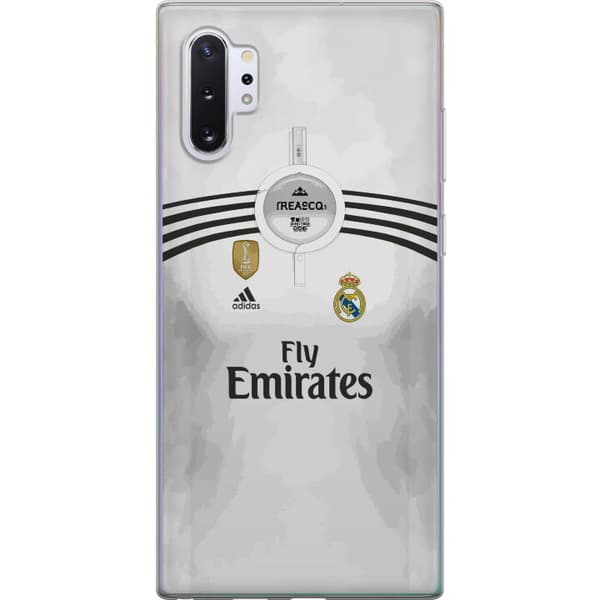 Kompatibelt Mobildeksel til Samsung Galaxy Note10+ Vit fotbollströja