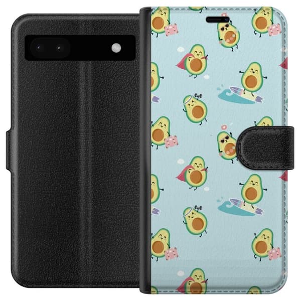 Yhteensopiva Lompakkokotelo Google Pixel 6a Avokado
