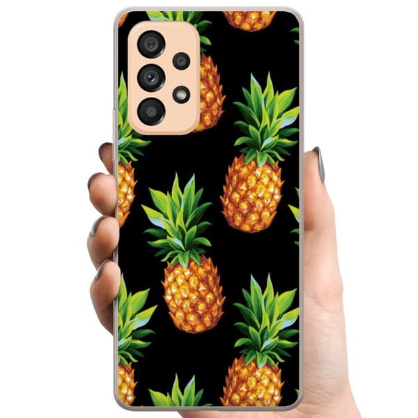 Kompatibelt Mobildeksel til Samsung Galaxy A53 5G Ananas