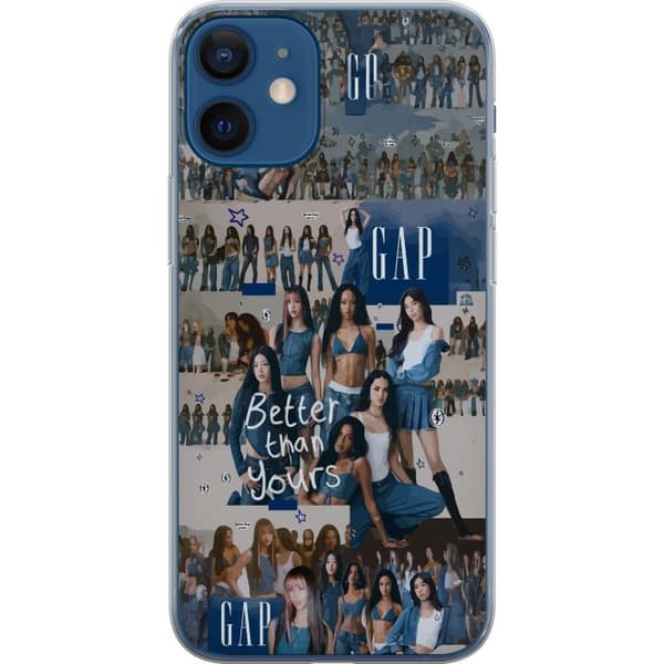 Kompatibel Mobilcover til Apple iPhone 12 KATSEYE denim collage