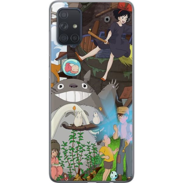Kompatibelt Mobildeksel til Samsung Galaxy A71 Studio Ghibli