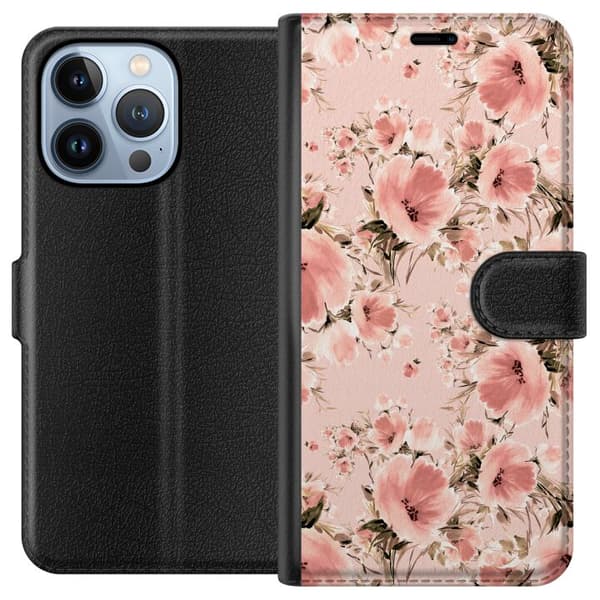 Yhteensopiva Lompakkokotelo Apple iPhone 13 Pro Kukkia