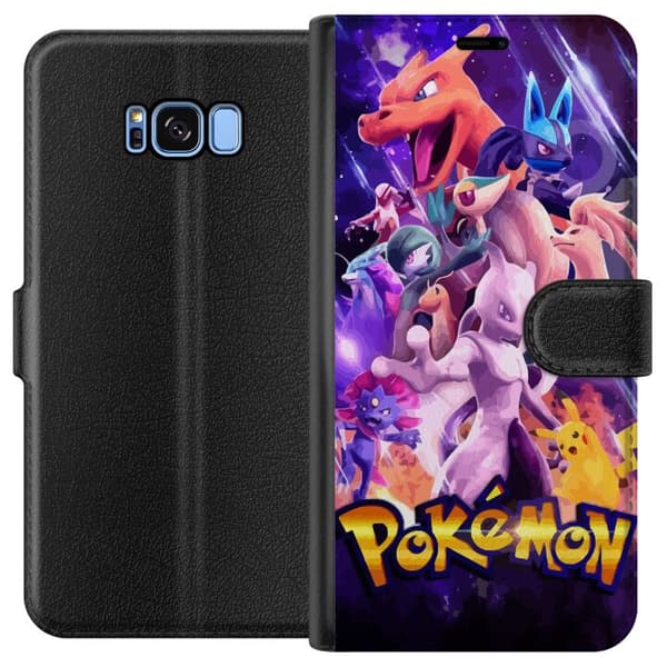 Kompatibelt Plånboksfodral till Samsung Galaxy S8 Pokemon