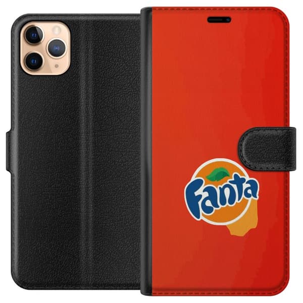 Kompatibel Tegnebogsetui til Apple iPhone 11 Pro Max Elegant appelsinformation design