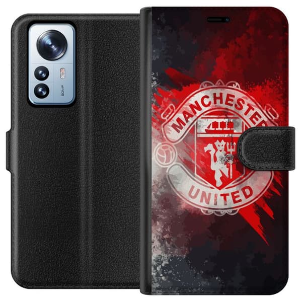 Kompatibel Tegnebogsetui til Xiaomi 12 Pro Manchester United