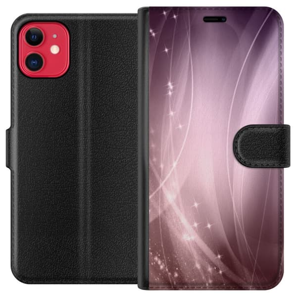 Kompatibelt Plånboksfodral till Apple iPhone 11 Rosa