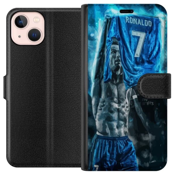 Kompatibelt Plånboksfodral till Apple iPhone 13 mini Ronaldo