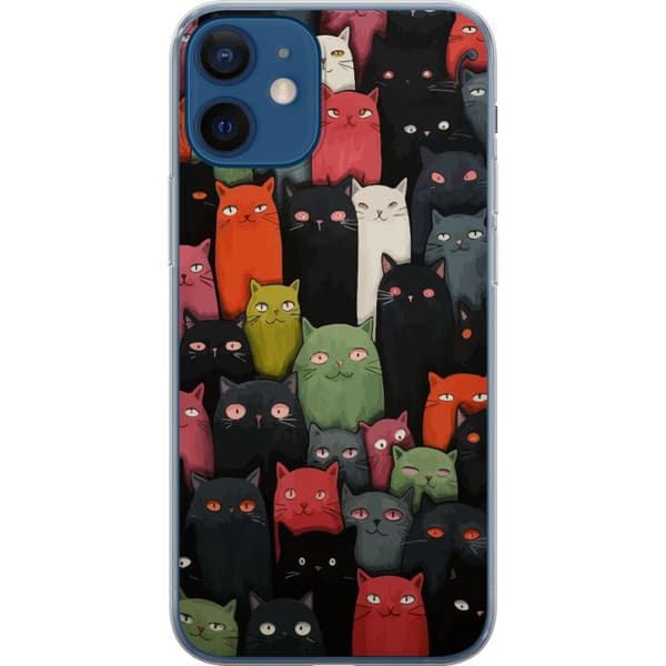 Kompatibel Mobilcover til Apple iPhone 12 Katte