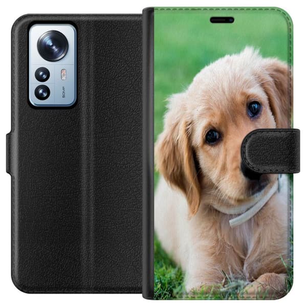 Kompatibelt Plånboksfodral till Xiaomi 12 Pro Hund