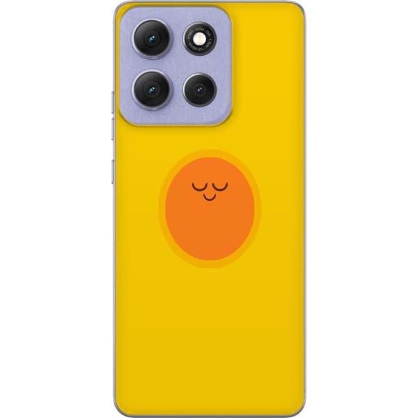 Kompatibelt Mobildeksel til Motorola Moto G86 Sovande solfigur