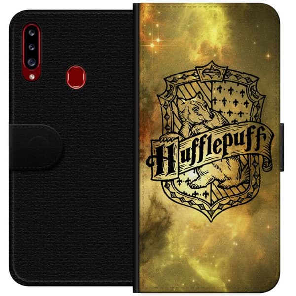 Kompatibelt Plånboksfodral till Samsung Galaxy A20s Harry Potter