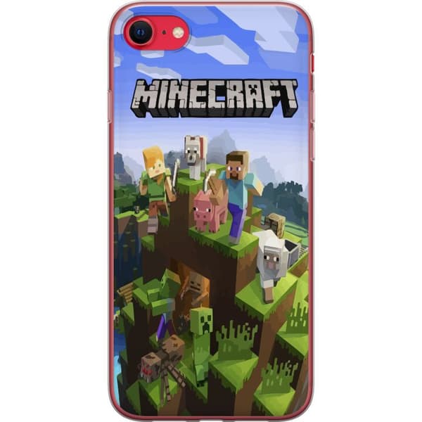 Kompatibelt Mobildeksel til Apple iPhone SE (2022) Minecraft