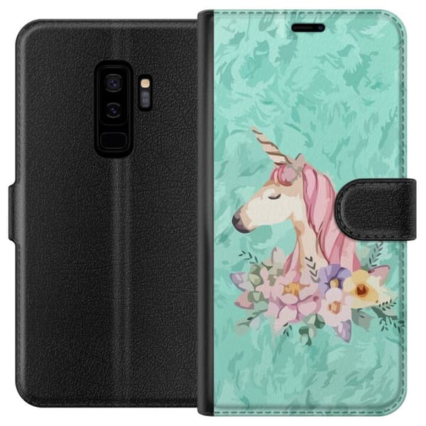 Kompatibel Tegnebogsetui til Samsung Galaxy S9+ Unicorn